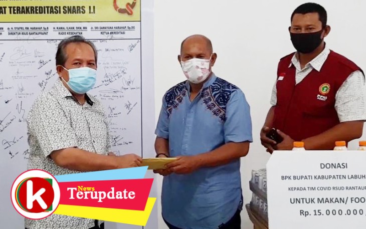 Ketua PPNI Labuhanbatu Apresiasi Bantuan Bupati Labuhanbatu Kepada Team Perawat Covid-19