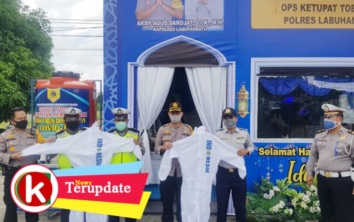 Kapolres Labuhanbatu Cek Pos Pam
