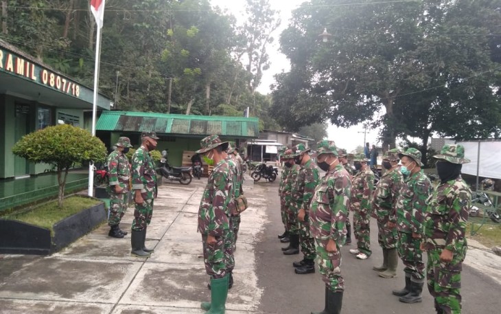 Apel Pagi Kesiapan Pelaksanaan Tugas TMMD 108 Tulungagung