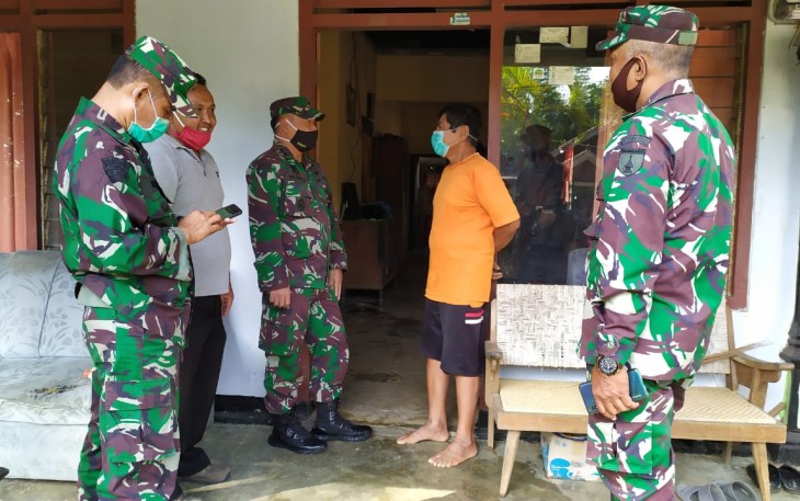Kades Ngepoh Ucapkan Terimakasih Kepada TNI yang Menempatkan Satgas TMMD di Rumah Warga