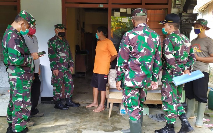  Salah Satu Rumah yang Dipakai Para Satgas Tinggal