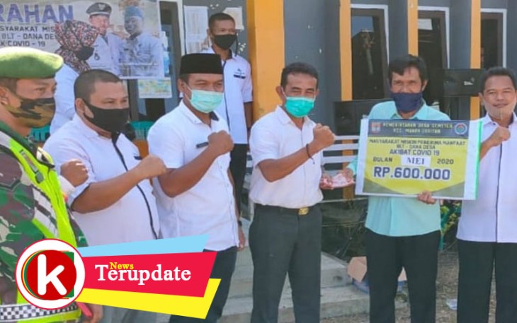 Desa Semeteh Musi Rawas Terima BLT Tahap Dua