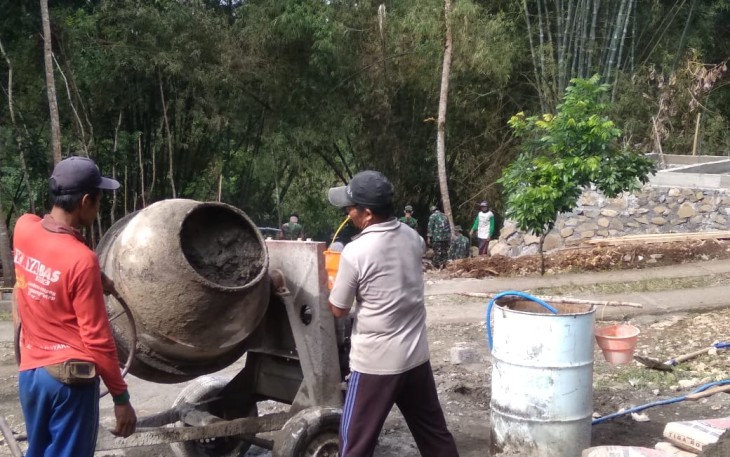 Molen Percepat Pengerjaan TMMD 108 Kodim Tulungagung