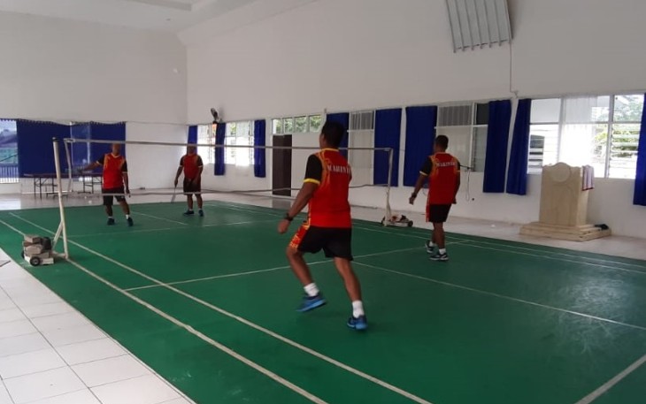 Prajurit Petarung Bitung Jaga Stamina Dengan Olahraga