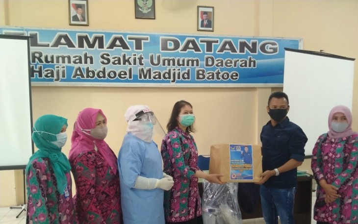 Hasbi Anshory Bantu APD ke 5 RSUD di Jambi