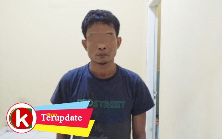 Salah satu pelaku yang berhasil ditangkap