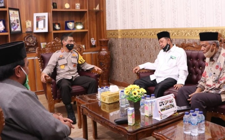 Kapolda Bengkulu Siap Dukung PWNU Tangkal Paham Radikalisme