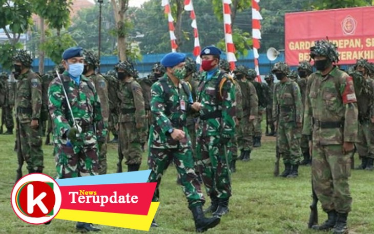 Upacara penutupan Latganda Setukba TNI AU Angkatan ke-36 di Lapangan Skadik 403 Lanud Adi Soemarmo. (Foto Istimewa)
