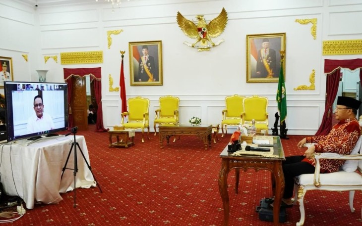 Virtual Meeting Pemprov Bengkulu