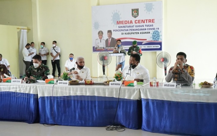 Gugus Tugas Covid 19 Gelar Rapat Lanjutan Guna Pemulangan 184 PMI Asal Asahan