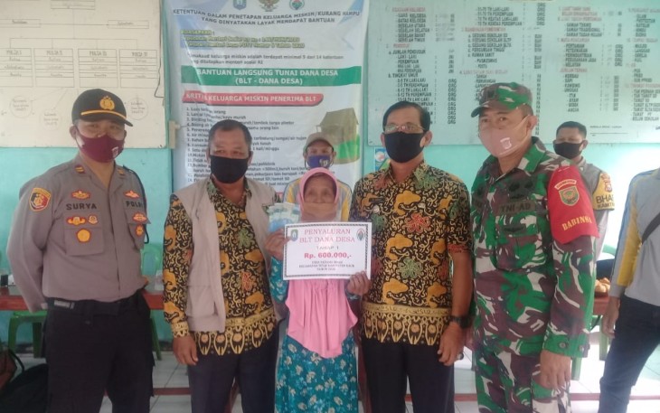 Pemdes Binjai Salurkan BLT-DD ke 65 KK