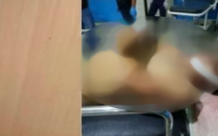 Jenazah terduga pelaku