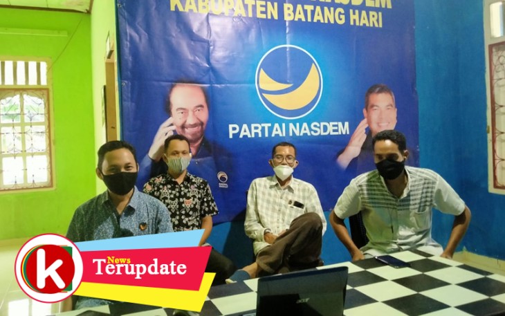 Rapat Virtual DPD NasDem Batang Hari 