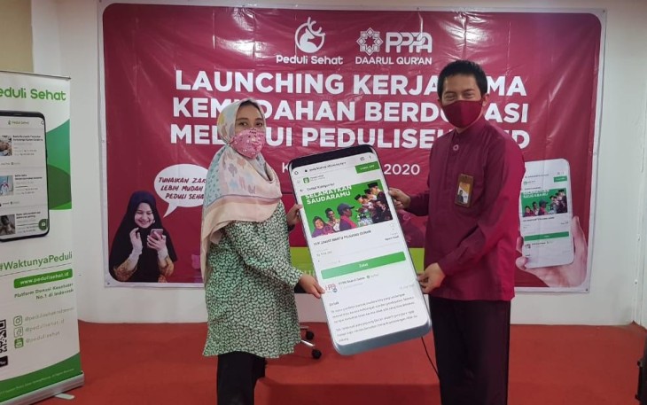 Laznas PPPA Daarul Qur'an Gandeng Peduli Sehat Untuk Berikan Kemudahan Berdonasi Bagi Masyarakat