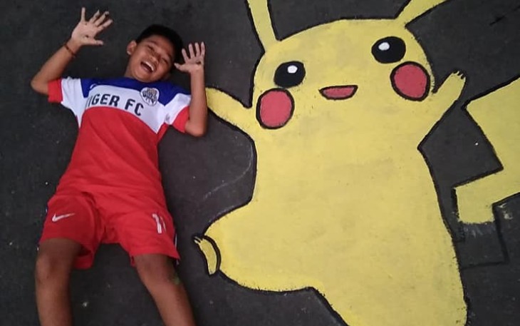 Salah satu kreativitas anakanak Blok I/1