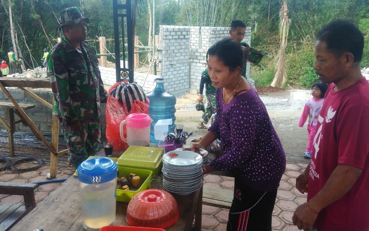 Memberikan yang Terbaik buat Satgas TMMD 108