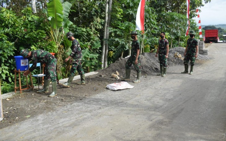 Disiplin dan Tertib ada di Tubuh Satgas TMMD 108
