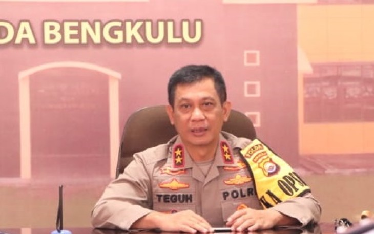 Kapolda Bengkulu Irjen Pol Drs Teguh Sarwono M.Si