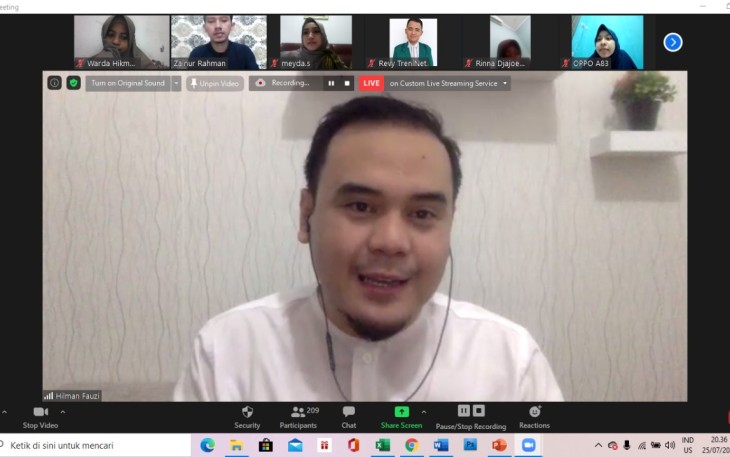 kajian online zoom