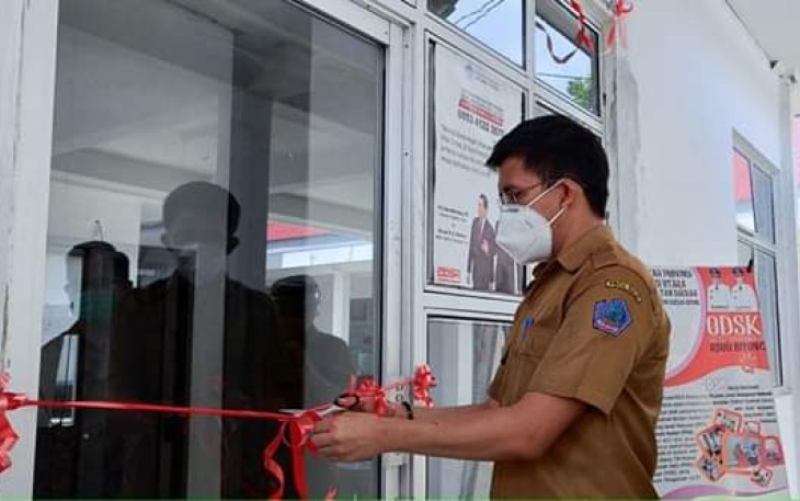 Dirut RSUD Manembo-nembo Bitung Resmikan Gedung Laboratorium SWAB PCR