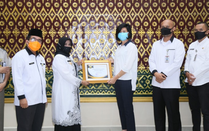 Pemko Tanjungpinang Terima PSU dari Perumahan Wedindra Regency
