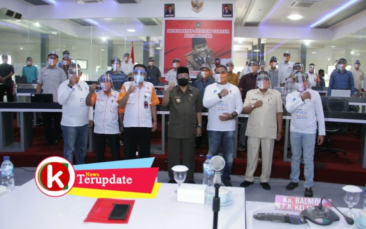 Walikota Santoso (tengah) Bersama Stakeholder Terkait pada UNAR (foto: Faisal NR / Klikwarta.com) 
