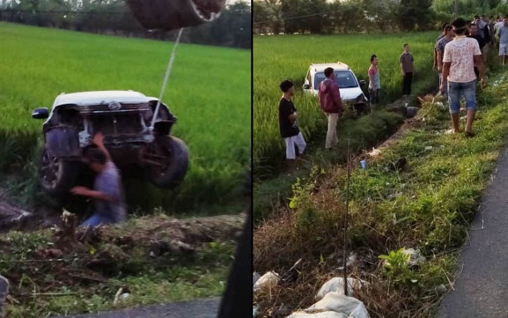 Pasca evakuasi kendaraan