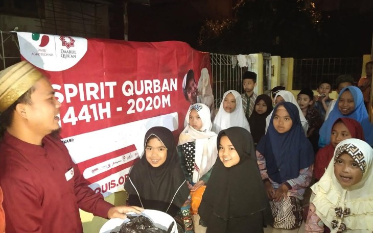 Penyaluran Qurban di Daerah Terisolir Tasikmalaya