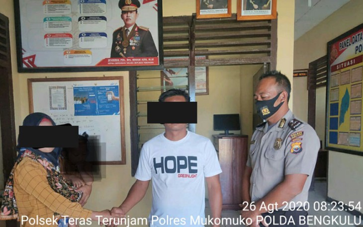 Polsek Teras Terunjam Mediasi Laporan KDRT