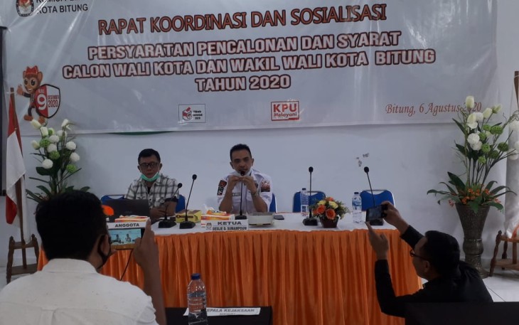 KPU Bitung Gelar Sosialisasi Bersama Media