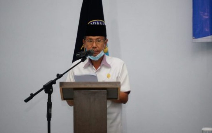 Asisten III Kota Bengkulu M Husni Saat Memberikan Sambutan 