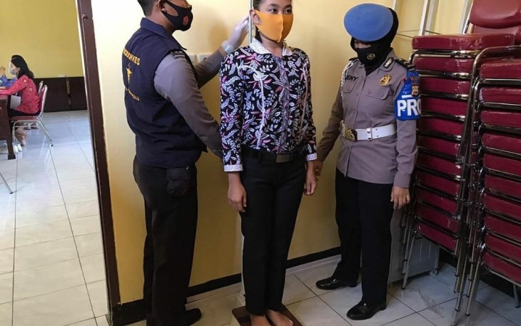 Casis Bintara Polri 2020 Ikuti Rikmin Awal di Polres Setempat