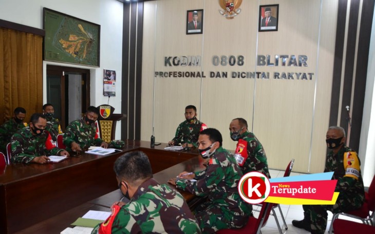 Latihan Posko I Merak Jaya (Kodim 0808/Blitar for Klikwarta.com) 