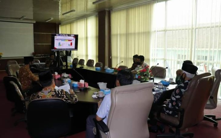 Pemkab Rejang Lebong Gelar Video Conference 