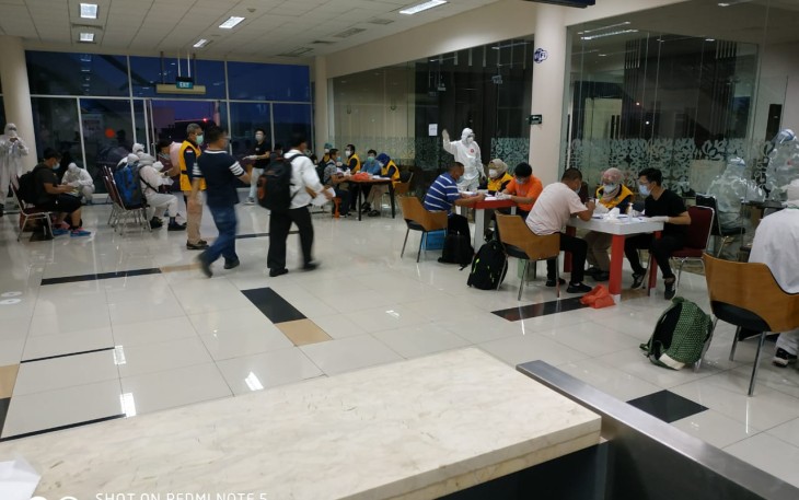 325 TKA Asal Cina Tiba di Tanjungpinang