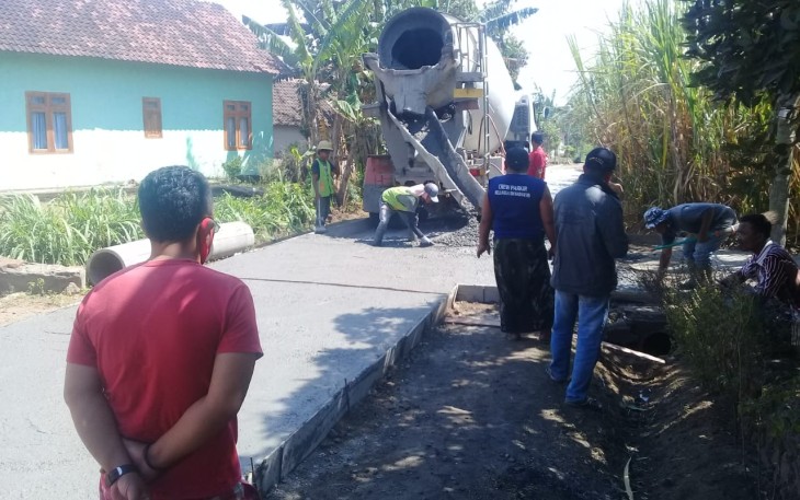 DPUBM Kabupaten Malang Genjot Pembangunan Infrastruktur di Pedesaan