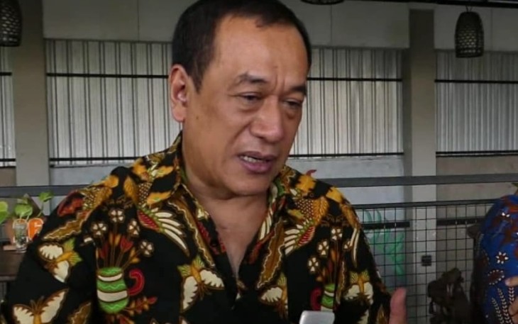 Ketua Persaudaraan Setia Hati Terate (PSHT) Cabang Khusus Keraton Solo KP Eddy Wirabhumi.