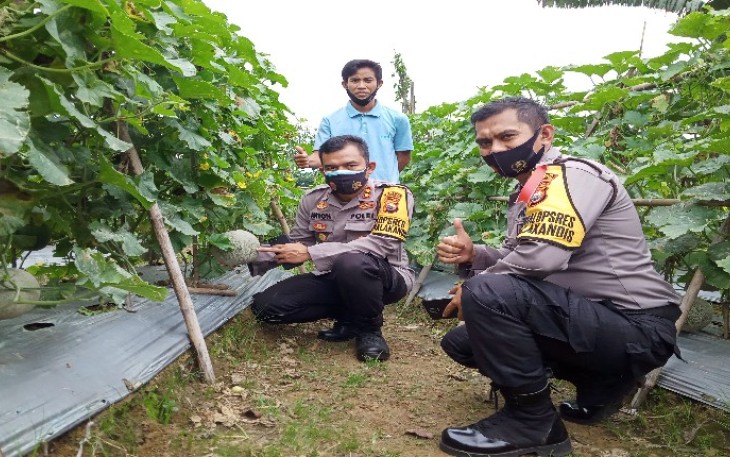 Kapolres Bengkulu Utara Ajak Ciptakan Ketahanan Pangan