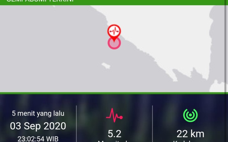 Pusat gempa