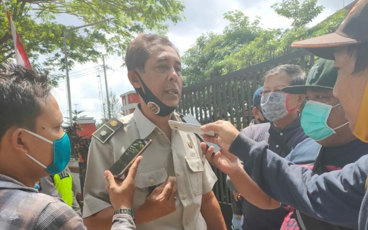 Kasi PMPP BPN Kabupaten Blitar Budi Handoyo saat Dihubungi Awak Media (foto: Faisal NR / Klikwarta.com)