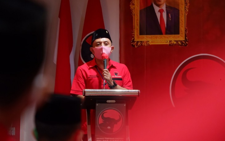 Kepala Badan Pemenangan (BP) Pemilu PDI Perjuangan Jawa Timur Deni Wicaksono