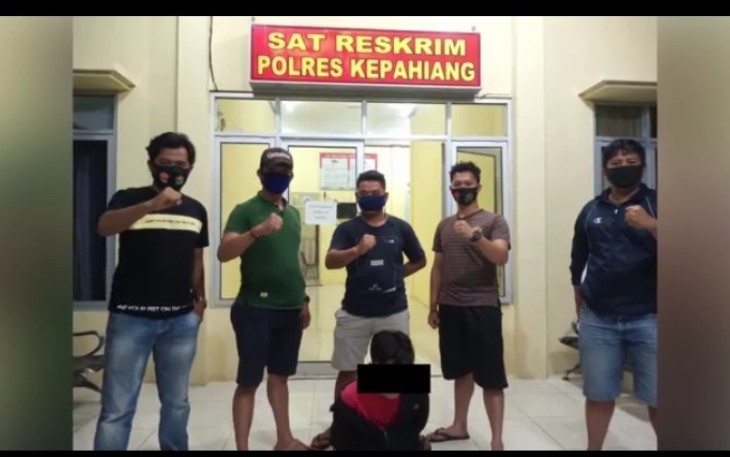Terduga Pelaku Diamankan Petugas 