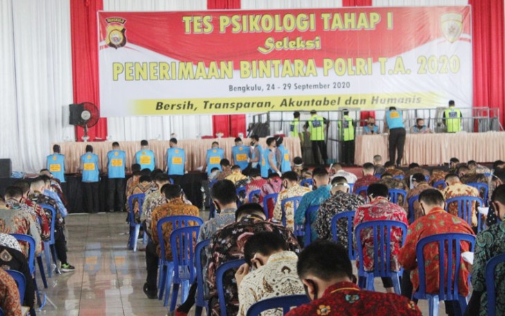 Tes Psikologi Seleksi Penerimaan Bintara Polri
