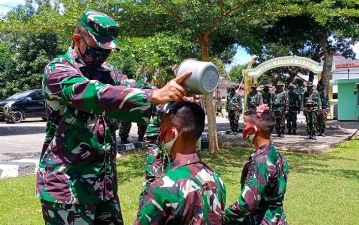 Kodim 1417/Kendari Laksanakan Kegiatan Penerimaan Anggota Baru