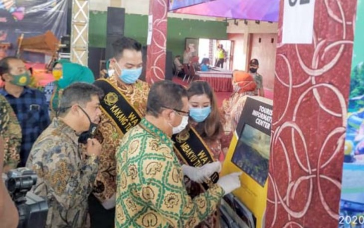 Bupati Tulungagung Resmikan Pameran Promosi Wisata