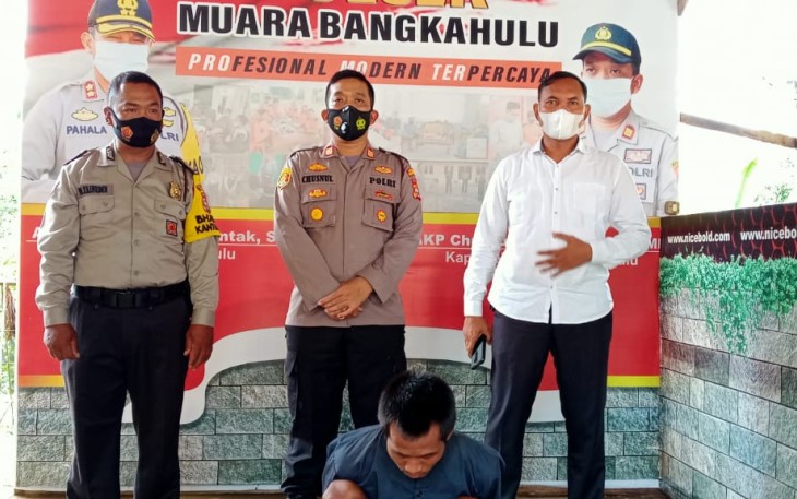 Terduga Pelaku Diamankan 