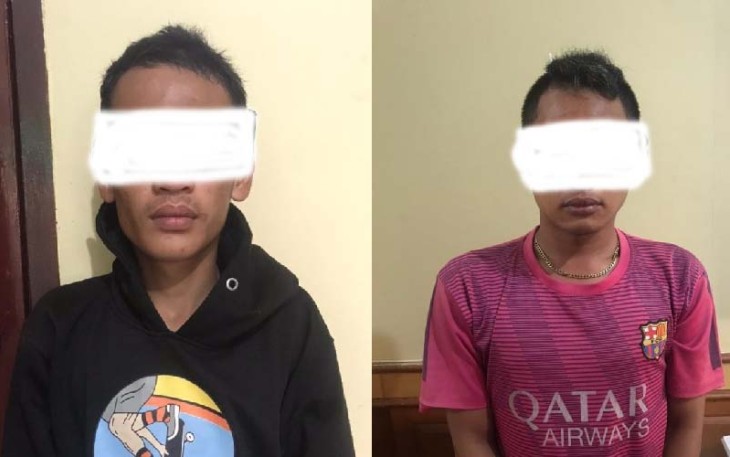 Kedua Terduga Pelaku  