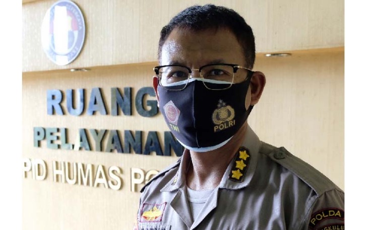 Kabid Humas Polda Bengkulu Kombes Pol Sudarno SSos MH
