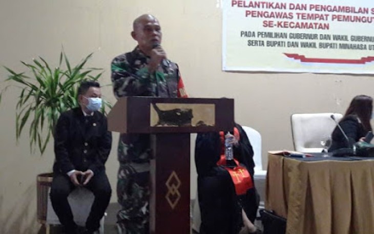 Danramil 1310-05/Kauditan Kapten Inf Djohn Datangmanis