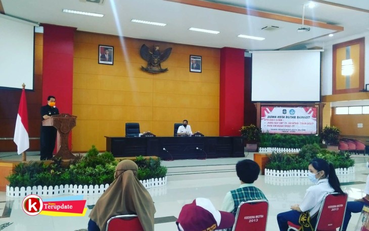 Pjs Walikota Jumadi Menyampaikan Sambutan Pengarahan (foto : Faisal NR / Klikwarta.com) 